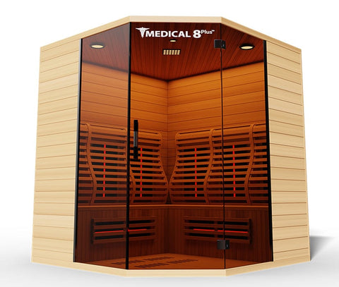 Image of Medical Sauna  Medical 8™ Plus v1 - Full Spectrum Sauna