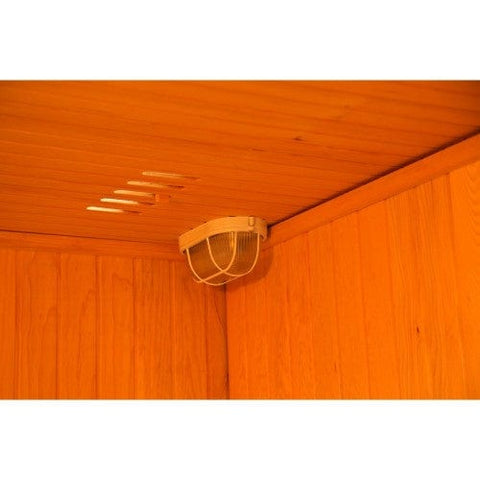 Image of SunRay Sauna 4 Person Traditional Sauna - HL400SN Tiburon