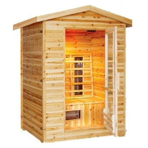 SunRay Sauna 2 Person Outdoor Sauna w/Ceramic Heaters - HL200D Burlington