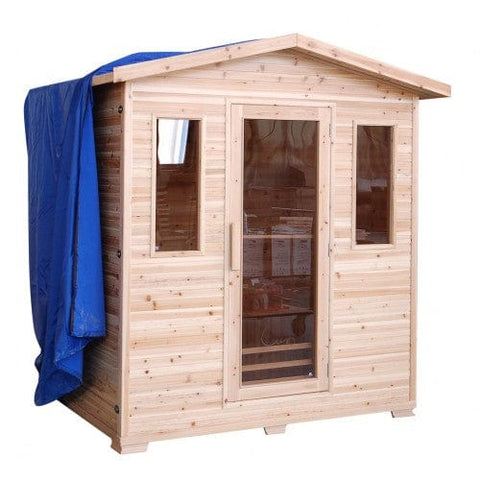 Image of SunRay Sauna 3 Person Outdoor Sauna w/Ceramic Heater - HL300D Grandby