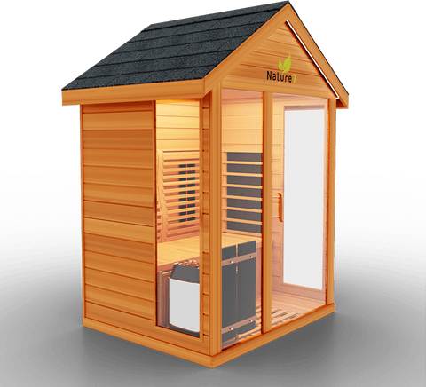 Image of Medical Sauna  Nature 7™ - Hybrid - Outdoor Medical Sauna