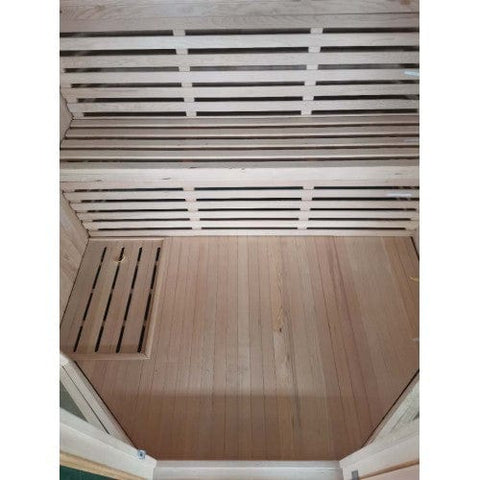 Image of SunRay Sauna 4 Person Traditional Sauna - HL400SN Tiburon