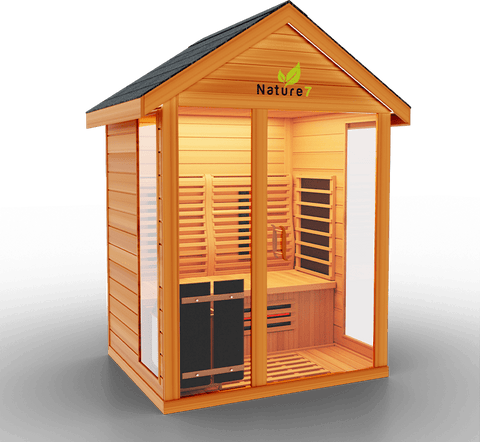 Image of Medical Sauna  Nature 7™ - Hybrid - Outdoor Medical Sauna