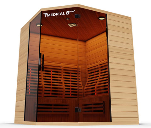 Image of Medical Sauna  Medical 8™ Plus v1 - Full Spectrum Sauna