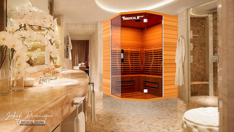 Image of Medical Sauna  Medical 8™ Plus v1 - Full Spectrum Sauna