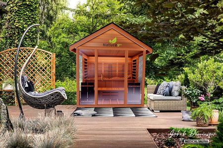 Medical Sauna  Nature 9™ Plus - Hybrid - Outdoor Medical Sauna