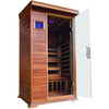 SunRay Sauna 1 Person Cedar Sauna w/Carbon Heaters - HL100K Sedona