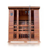 SunRay Sauna 4 Person Cedar Sauna w/Carbon Heaters - HL400K Sequioa