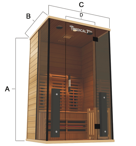 Image of Medical Sauna  Hand-Crafted Custom-Built Sauna