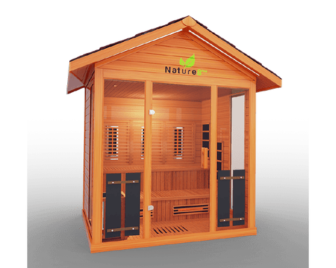 Image of Medical Sauna  Nature 8™ Plus - Hybrid - Outdoor Medical Sauna