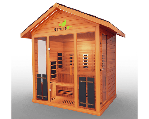 Image of Medical Sauna  Nature 8™ Plus - Hybrid - Outdoor Medical Sauna