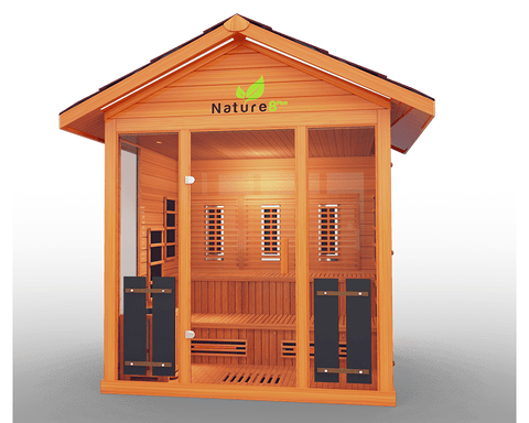 Image of Medical Sauna  Nature 8™ Plus - Hybrid - Outdoor Medical Sauna