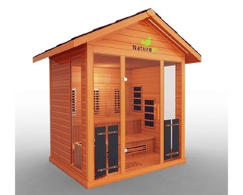 Image of Medical Sauna  Nature 8™ Plus - Hybrid - Outdoor Medical Sauna