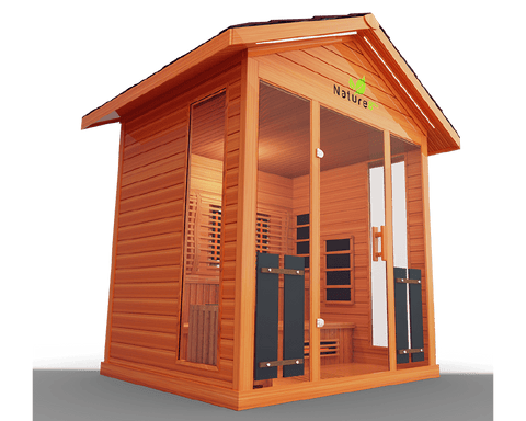 Image of Medical Sauna  Nature 8™ Plus - Hybrid - Outdoor Medical Sauna