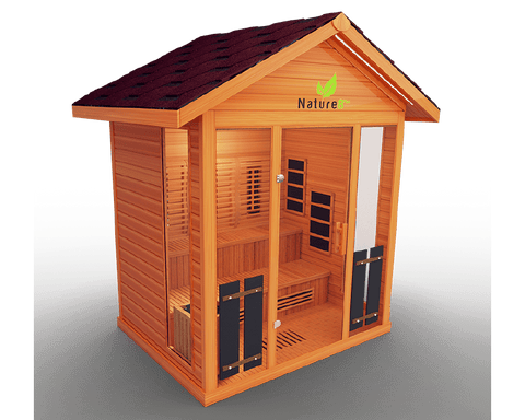 Image of Medical Sauna  Nature 8™ Plus - Hybrid - Outdoor Medical Sauna